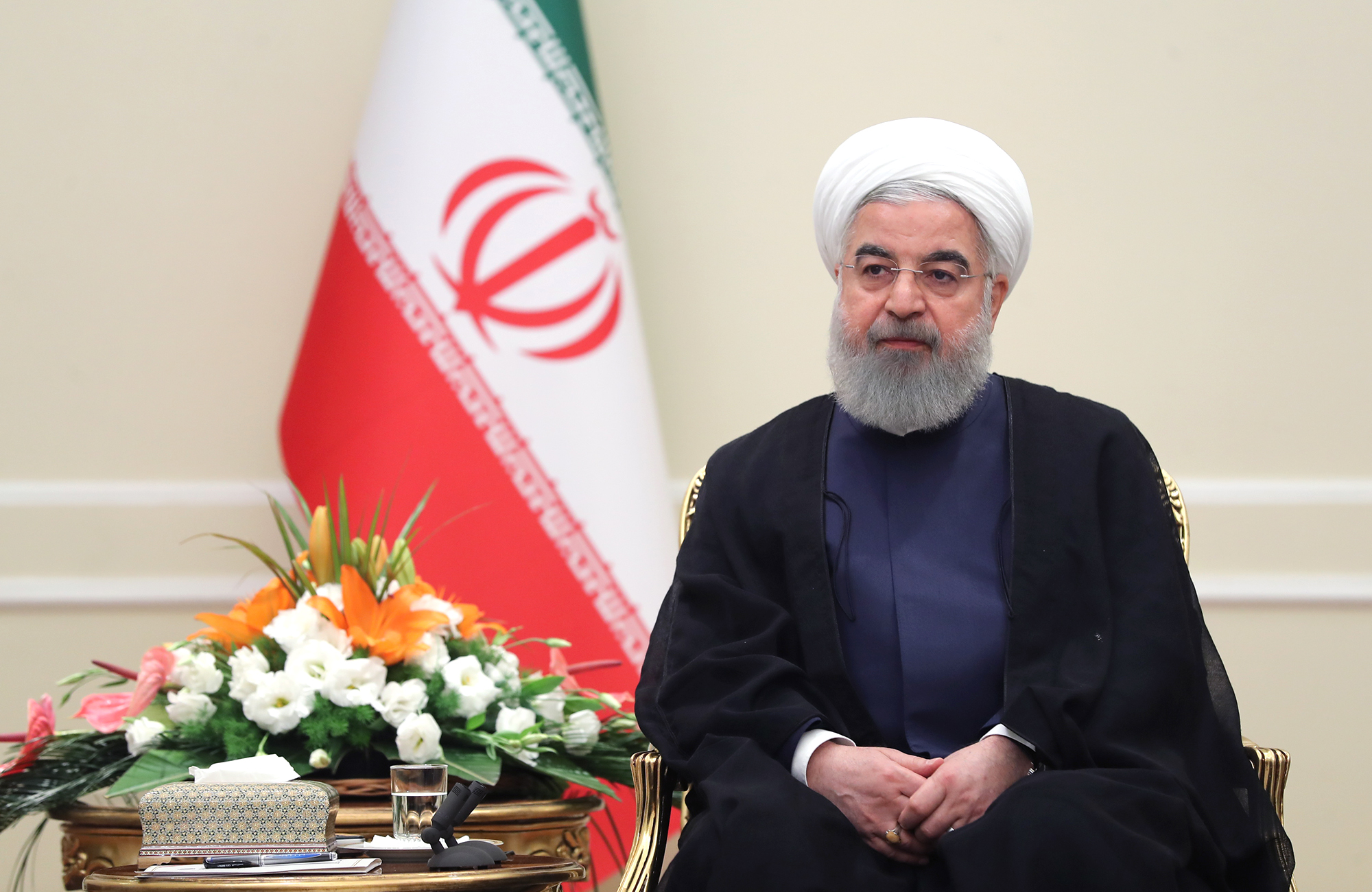 روحانی در دیدار عیدانه جمعی از وزرا، استانداران و مدیران(گزارش تصویری)