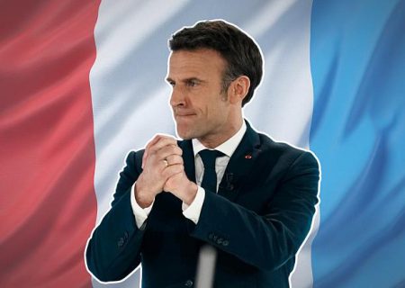 مکرون دوباره رئیس جمهور فرانسه شد