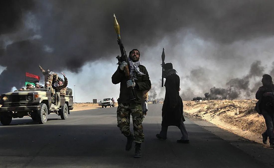 برگزاری انتخابات و انحلال شبه نظامیان مطالبه مردم لیبی است