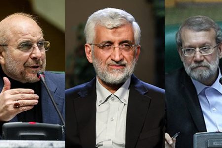 انتخابات سه ضلعی/ آرایش نیروهای سیاسی در انتخابات با تقابل «روحانی- لاریجانی»، «قالیباف» و «جلیلی»
